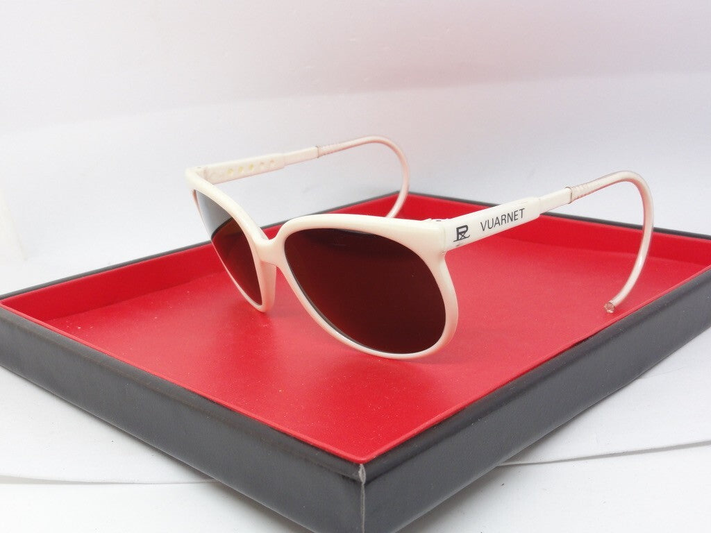 VUARNET 5002 BLA 002 CABLE HOOK CATEYE VINTAGE  SUNGLASSES  PX 5000 GLACIER