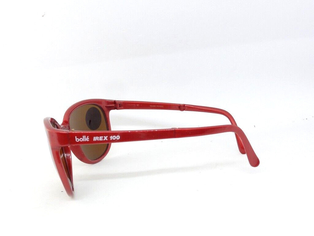 Bollé SUNGLASSES VINTAGE 80S NEW OLD STOCK FOLDABLE IREX 100 LENS