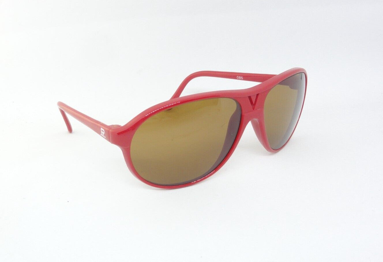 VUARNET  SUNGLASSES 085 RED  TEMPLE PX 2000 VINTAGE NEW OLD STOCKS