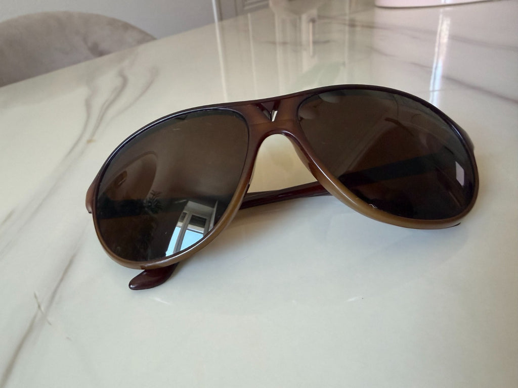 VUARNET  BROWN 085 VINTAGE NEW OLD STOCK SUNGLASSES  PX 5000 MINERAL LENSES