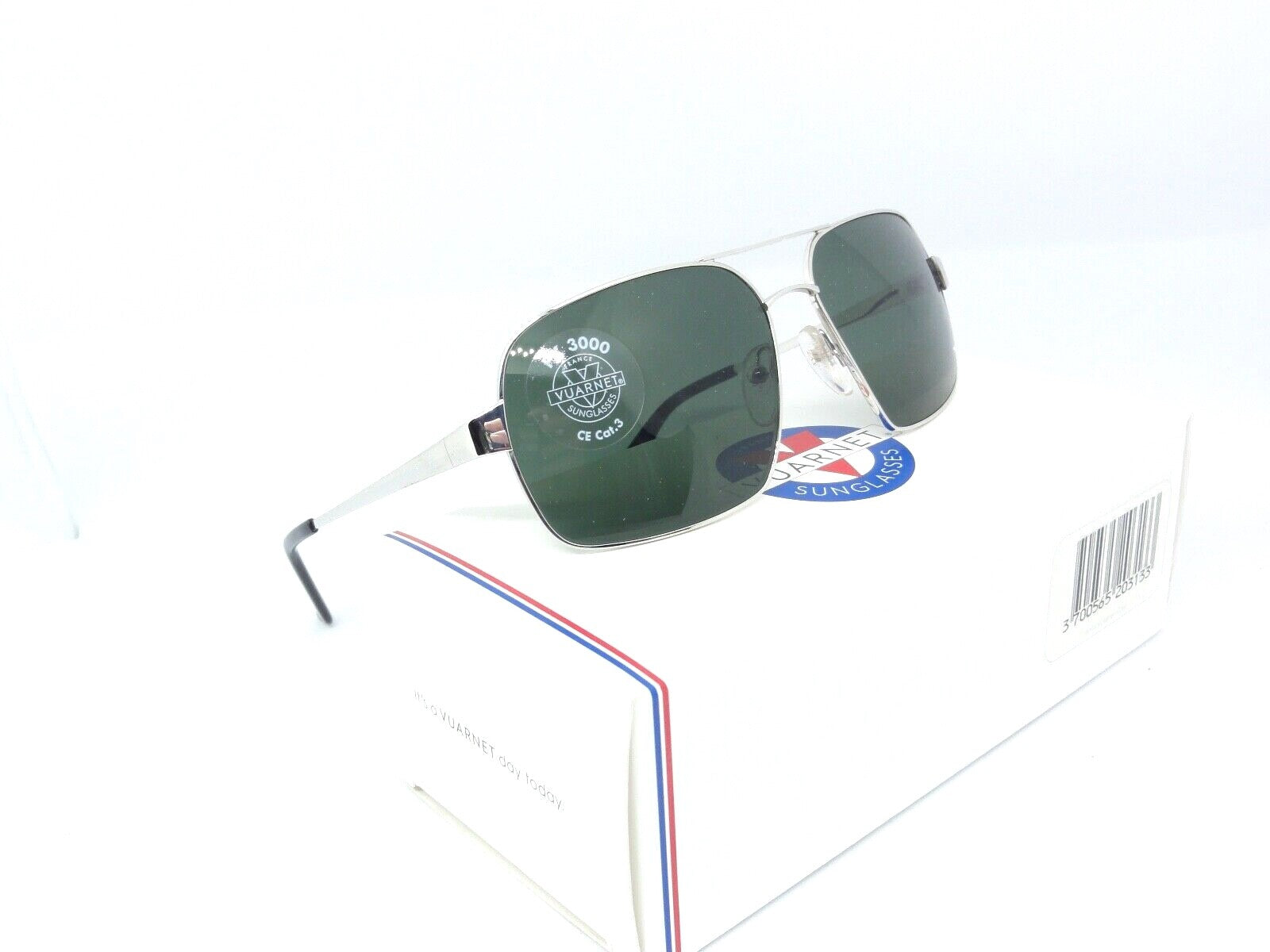 VUARNET VL 1052 0001 1121 SUNGLASSES  LARGE PX  3000  LENS FRANCE