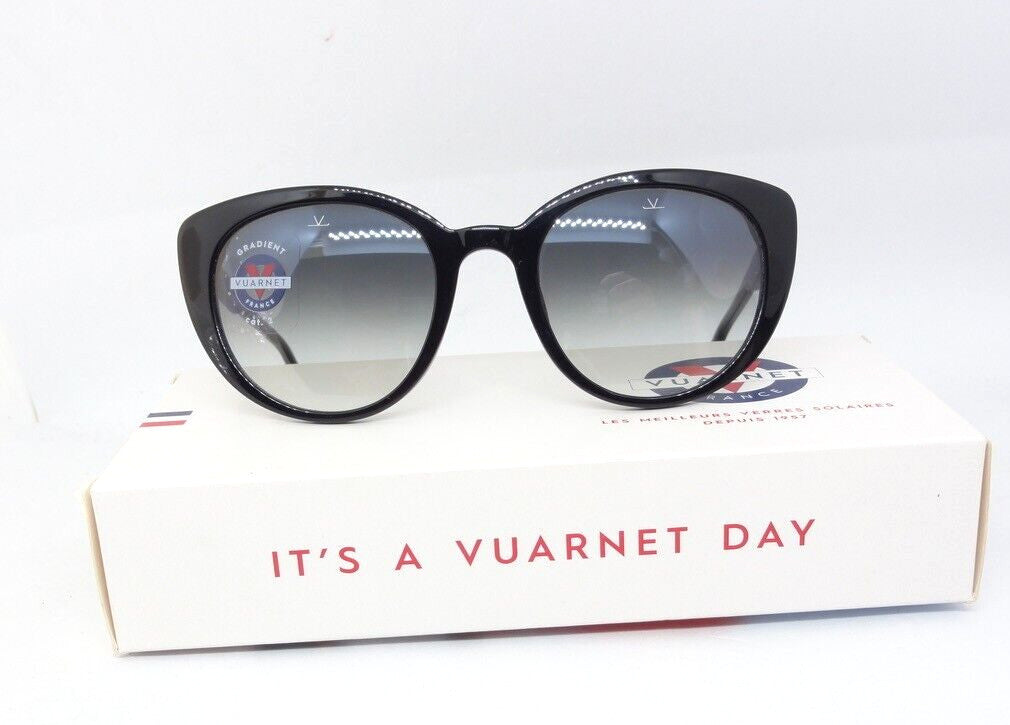 VUARNET  SUNGLASSES VL 1923 0005 1G64 WOMEN SUNGLASSES GRADIENT BLACK LENS