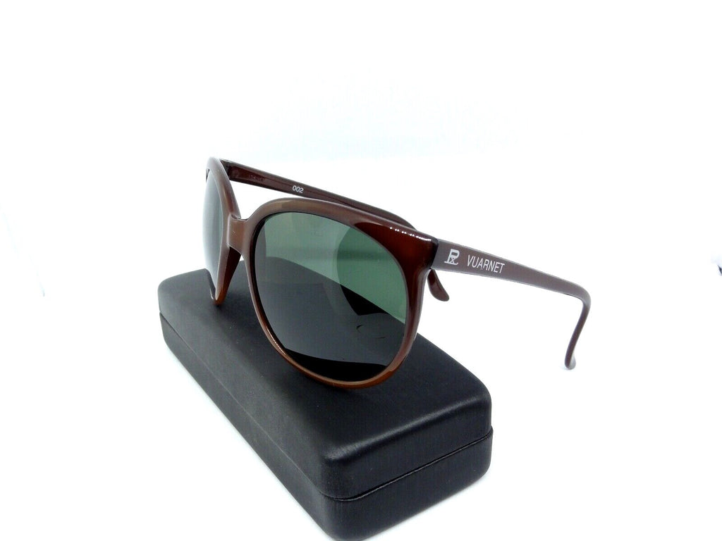 VUARNET 3002 DBR 002 CATEYE VINTAGE  SUNGLASSES  PX 3000 GLASS MINERAL LENS