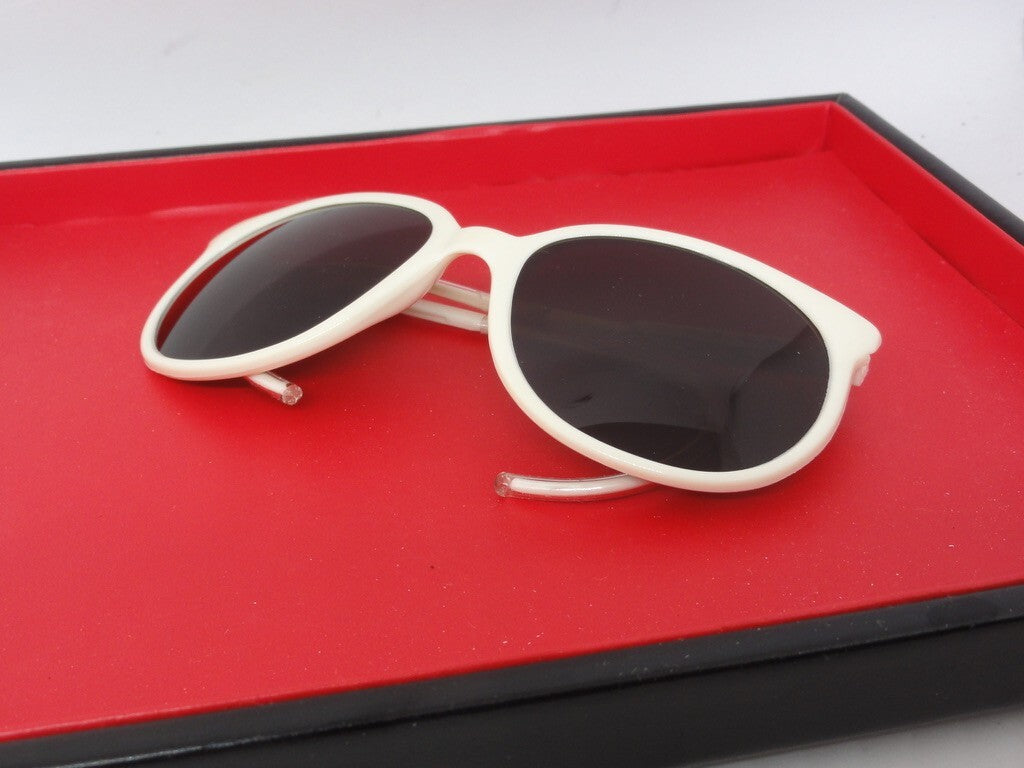 VUARNET 5002 BLA 002 CABLE HOOK CATEYE VINTAGE  SUNGLASSES  PX 5000 GLACIER
