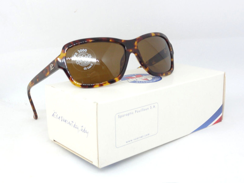 VUARNET VL 1109 P00N 2121 PX 2000 PURE BROWN NEW SUNGLASSES  GLASS  FRANCE