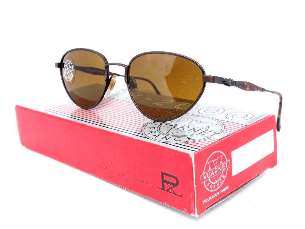VUARNET 012  VINTAGE SUNGLASSES 90S PX 2000  FRANCE NEW IN BOX
