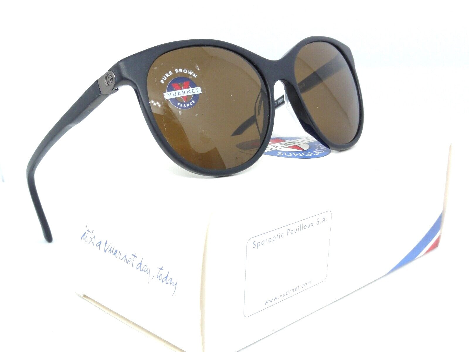 VUARNET SUNGLASSES  VL 1517 0001 2121 PX 000 PURE BROWN MINERAL LENS
