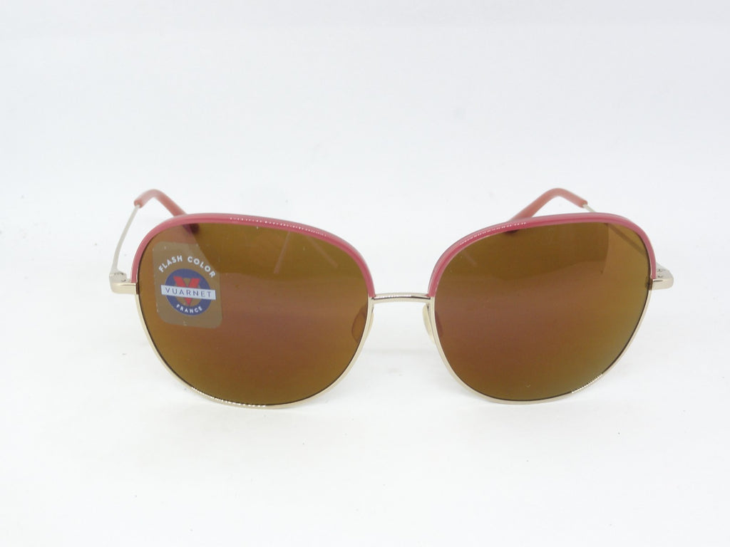 VUARNET  SUNGLASSES VL 1628 0004  PURE BROWN PURPLE FLASH