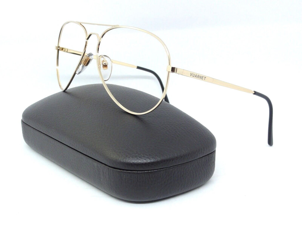 VUARNET 036 GOLD  SUNGLASSES REPLACEMENT FRAME  EYEGLASSES 1984 PILOT  VINTAGE