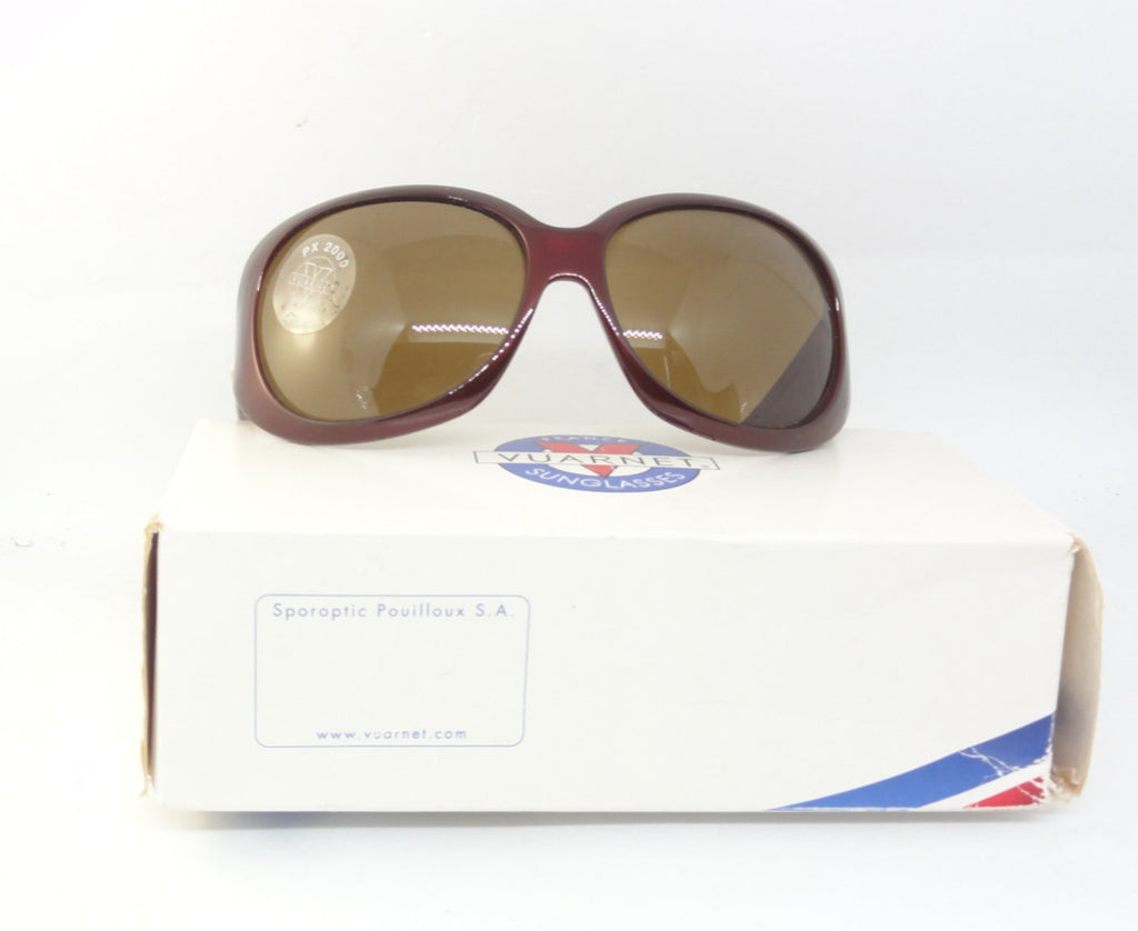 VUARNET  141 WOMEN SUNGLASSES  BIG SIZE  "GLORIA" RED  PX 2000