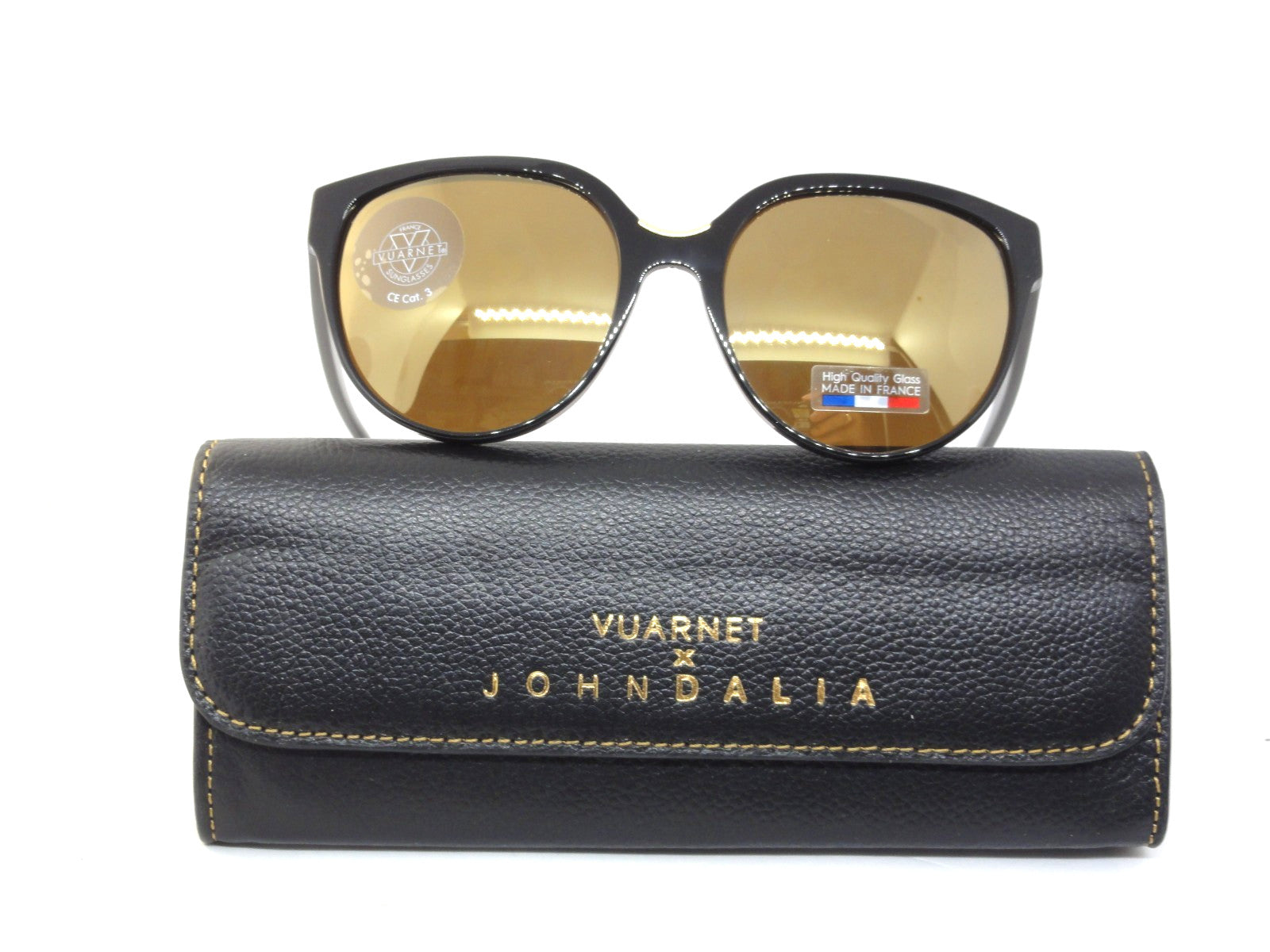 VUARNET SUNGLASSES  VJ 1402 0001 2130 DESIGNER JOHN DALIA HAND MADE WOMEN