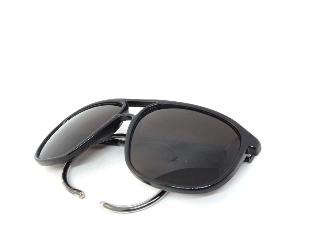 VUARNET 3117 BLACK  117  VINTAGE  80S SUNGLASSES  PX 5000 CABLE HOOK TEMPLE