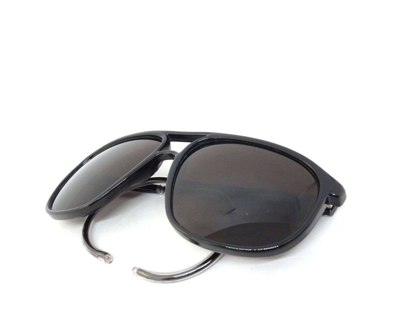 VUARNET 3117 BLACK  117  VINTAGE  80S SUNGLASSES  PX 5000 CABLE HOOK TEMPLE