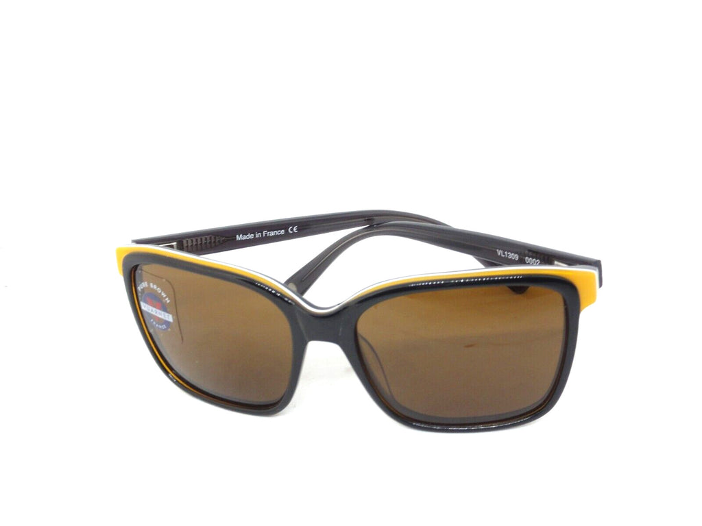 VUARNET VL 1309 0002 2121 PX 2000 PURE BROWN NEW SUNGLASSES  GLASS  FRANCE