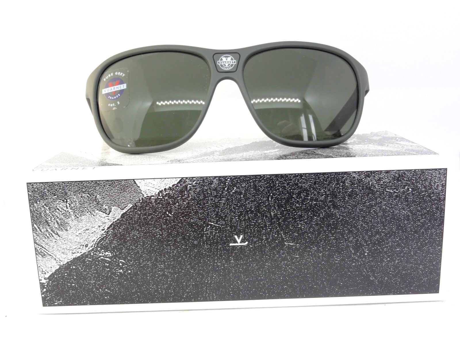 VUARNET  LEGEND 03  VL 0003 0028 1121 SUNGLASSES  PURE GREY  BIG LEWOSKI DUDE