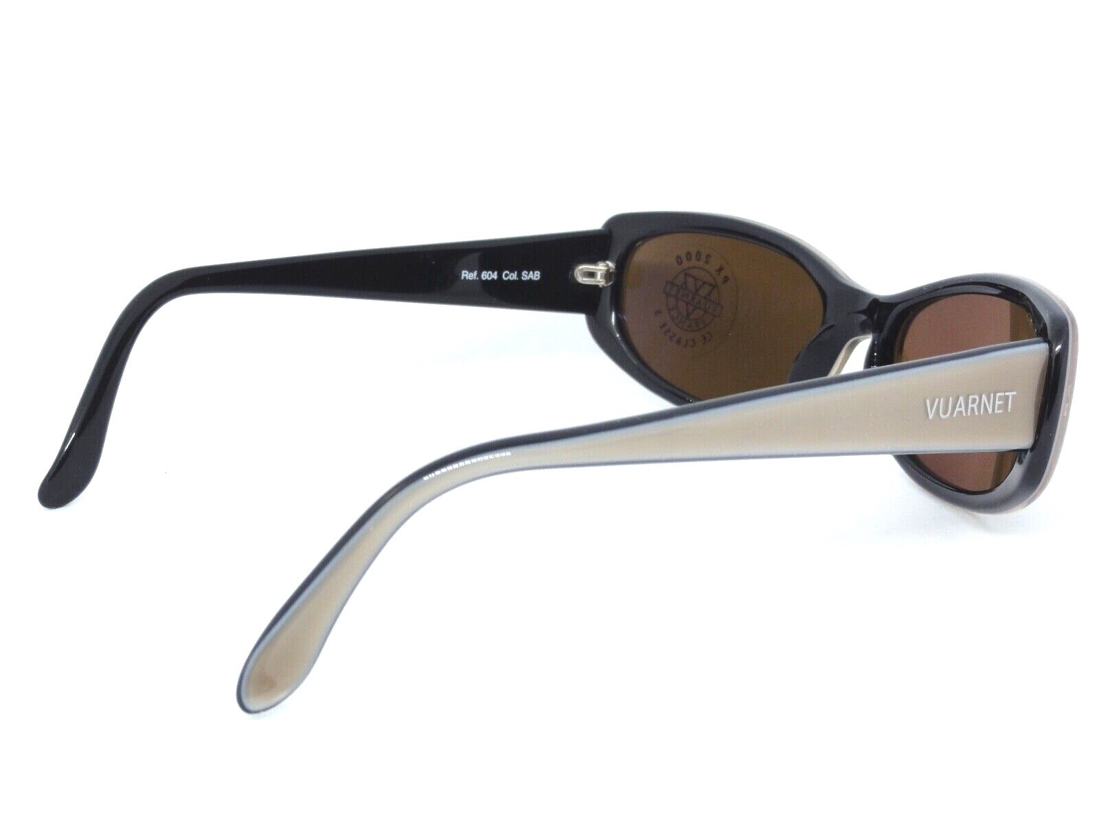 VUARNET SUNGLASSES 2604 SAB 604 HAND MADE PX 2000 VINTAGE SMALL SIZE
