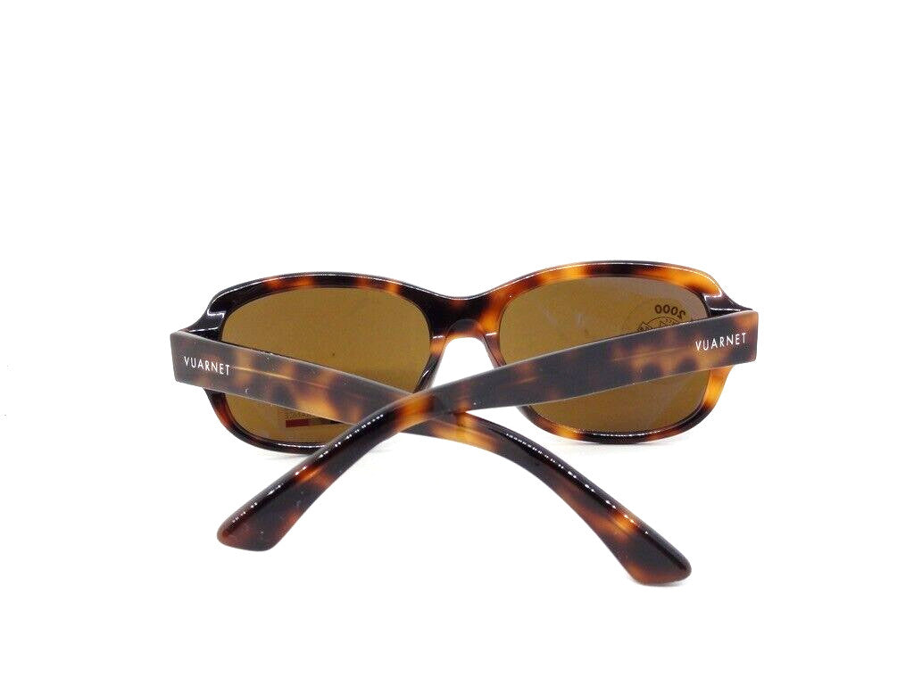 VUARNET VL 1104 0009 2121 PX 2000 PURE BROWN NEW SUNGLASSES  GLASS  FRANCE