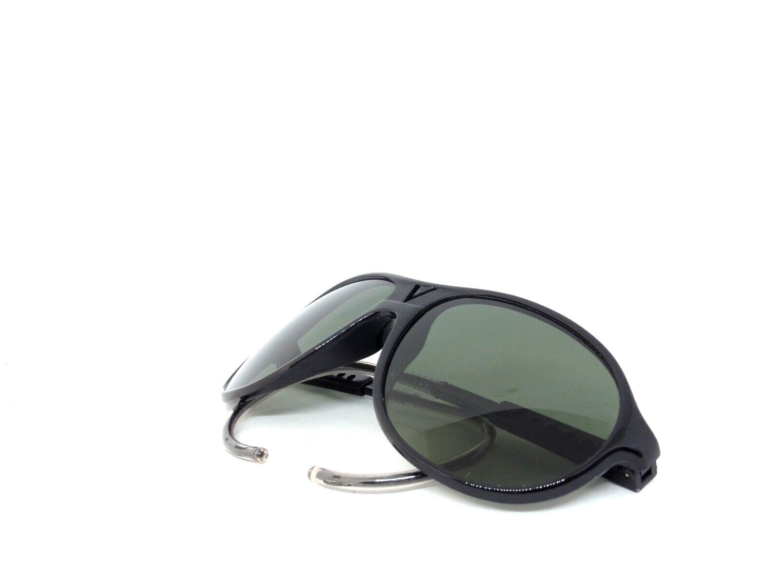 VUARNET  SUNGLASSES 085 BLACK CABLE HOOK  TEMPLE PX 3000 VINTAGE NEW OLD STOCKS