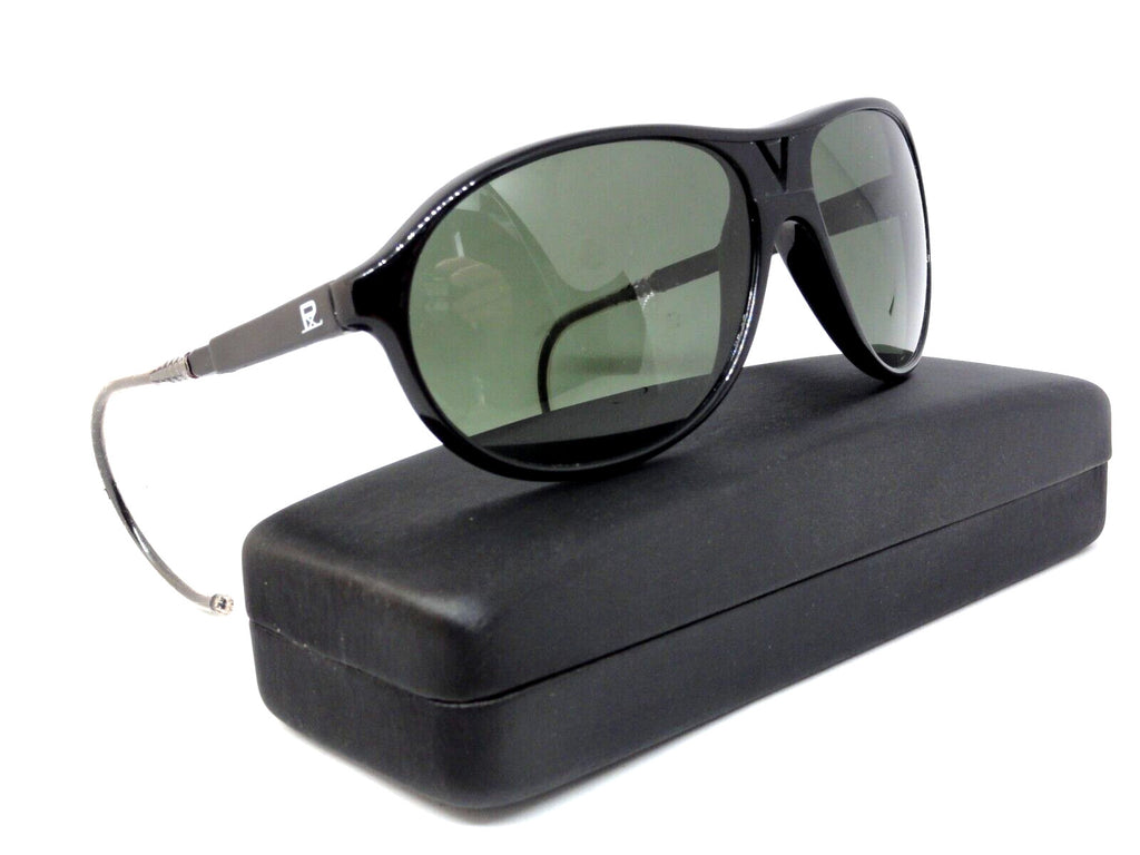 VUARNET  SUNGLASSES 085 BLACK CABLE HOOK  TEMPLE PX 3000 VINTAGE NEW OLD STOCKS