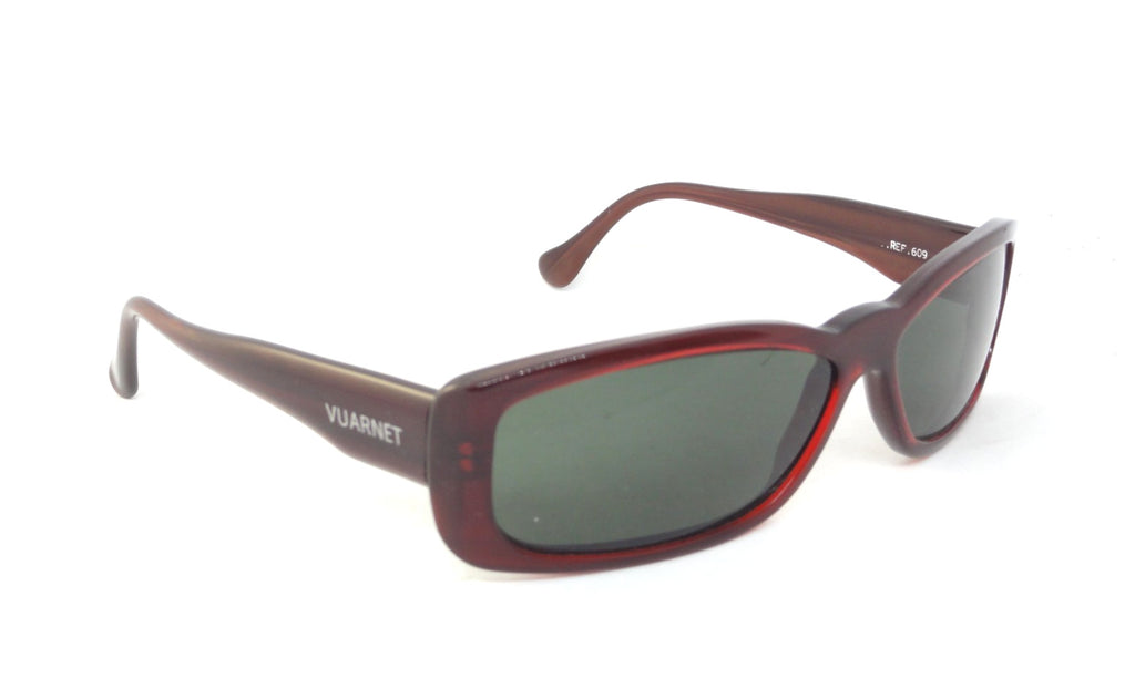 VUARNET 609 VINTAGE SUNGLASSES WOMEN HAND MADE GLASS MINERAL LENS PX 3000