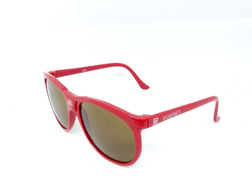 VUARNET  SUNGLASSES 2084 RED PX 2000 VINTAGE  084 NEW OLD STOCK 80S