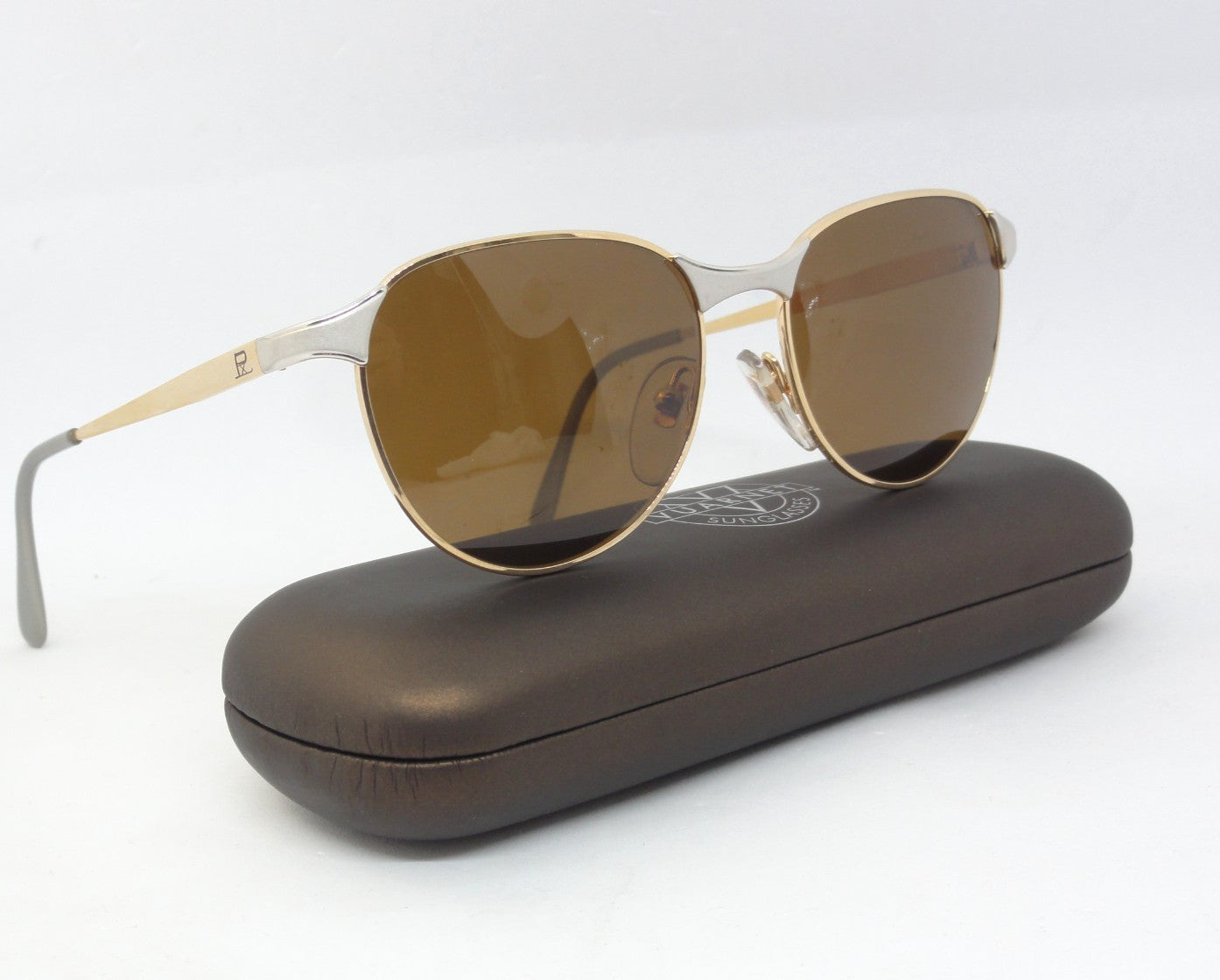 VUARNET 040  GOLD VINTAGE SUNGLASSES 90S PX 2000  FRANCE