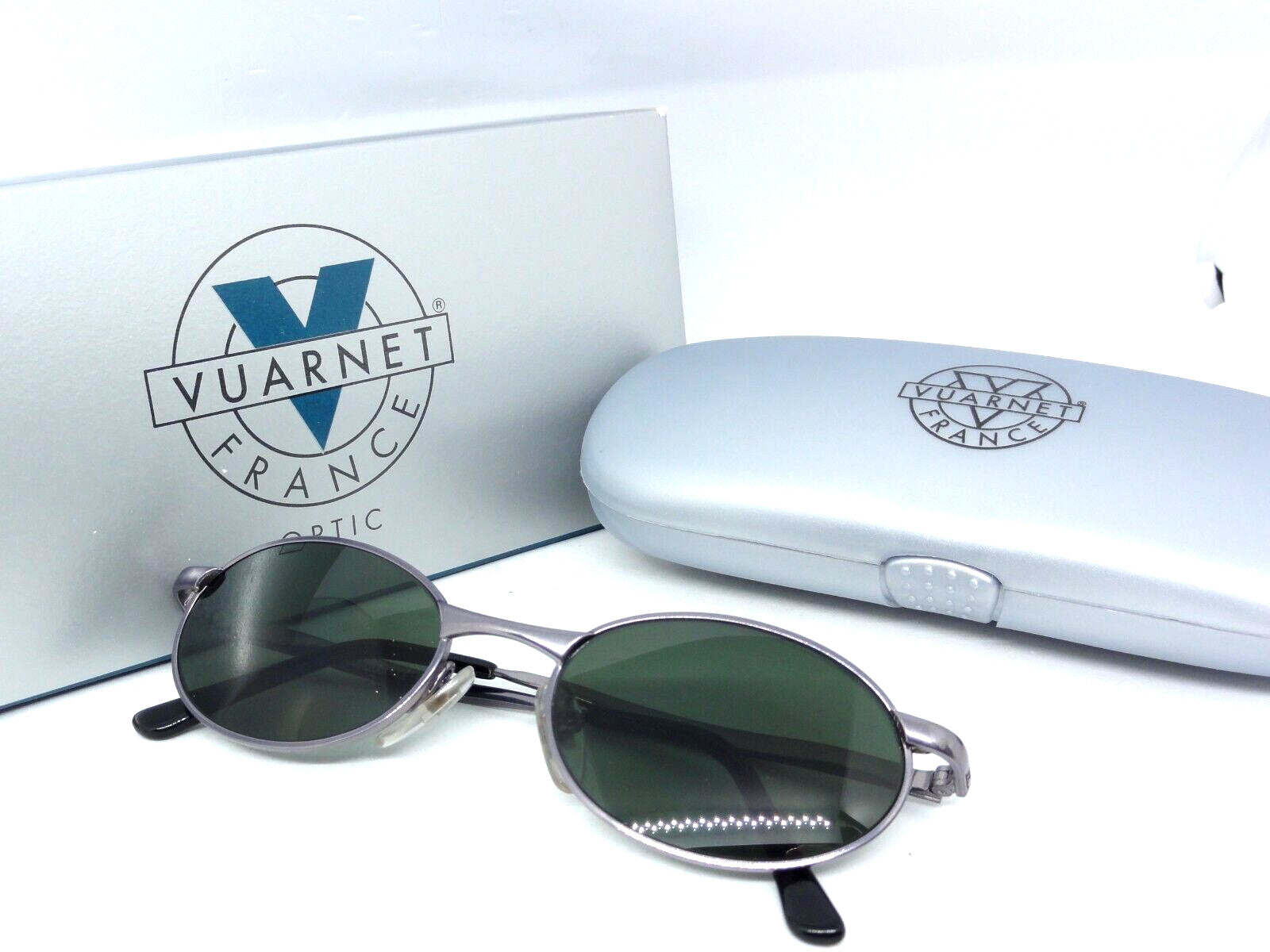VUARNET 703 3703 GREY VINTAGE SUNGLASSES 90S PX 3000  FRANCE NEW IN BOX