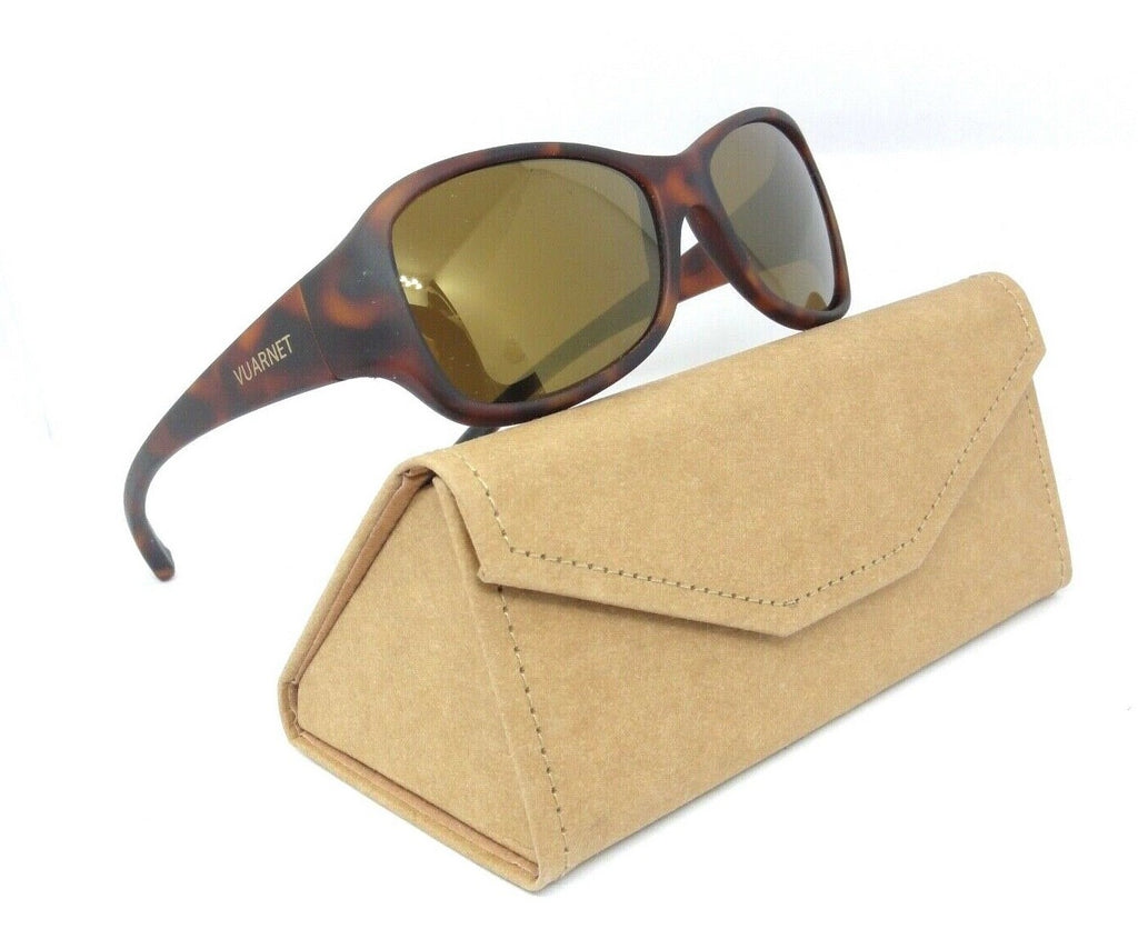 VUARNET SUNGLASSES  2126 ECA 126  PX 2000 MINERAL PURE BROWN GOLD MIRROR FLASH