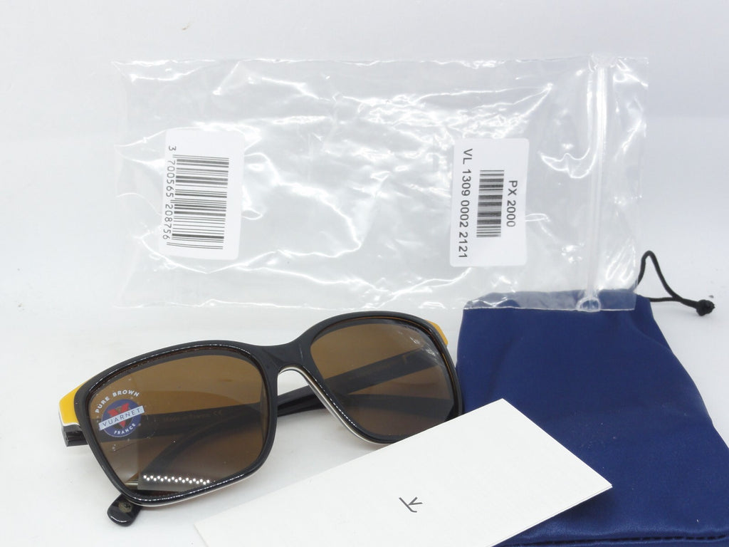 VUARNET VL 1309 0002 2121 PX 2000 PURE BROWN NEW SUNGLASSES  GLASS  FRANCE