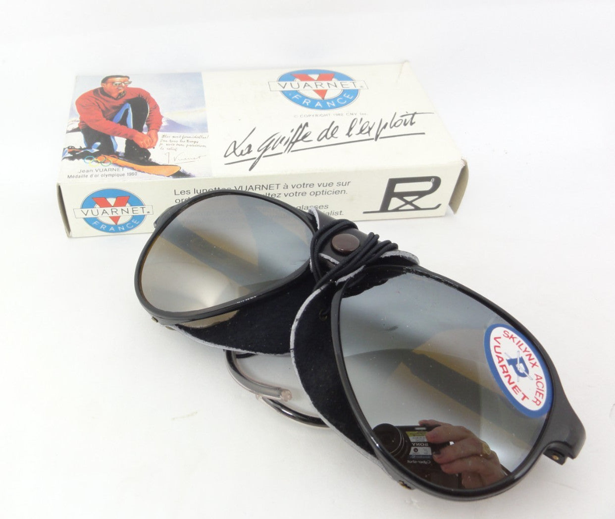 VUARNET  SUNGLASSES GLACIER 4330  80S SKILYNX   VINTAGE NEW OLD STOCK