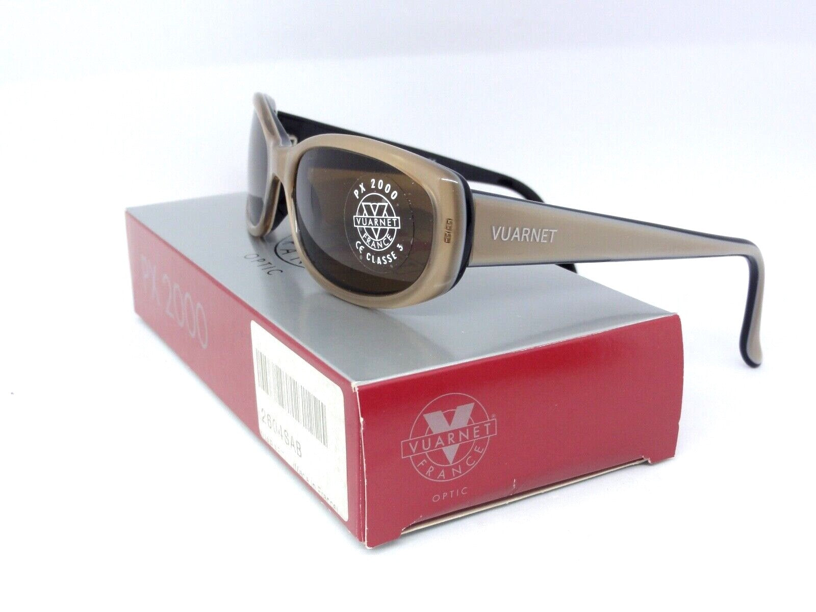 VUARNET SUNGLASSES 2604 SAB 604 HAND MADE PX 2000 VINTAGE SMALL SIZE