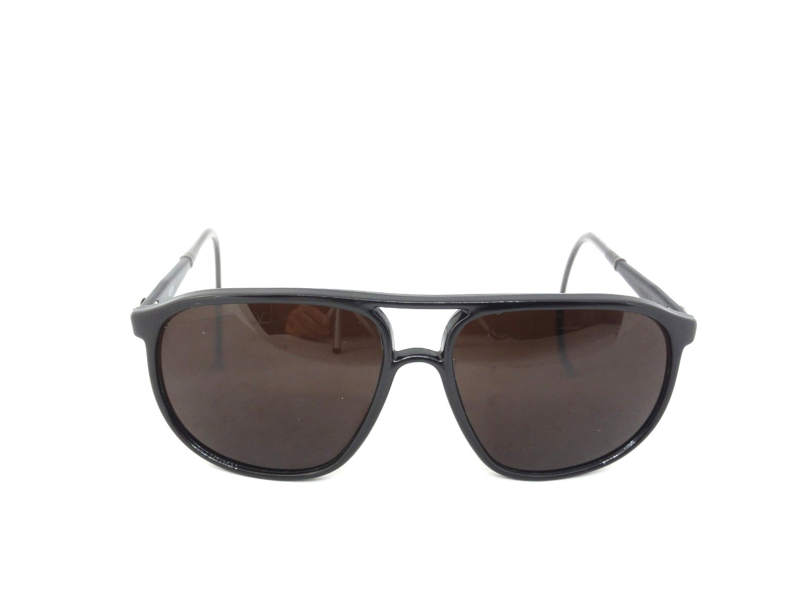 VUARNET 3117 BLACK  117  VINTAGE  80S SUNGLASSES  PX 5000 CABLE HOOK TEMPLE