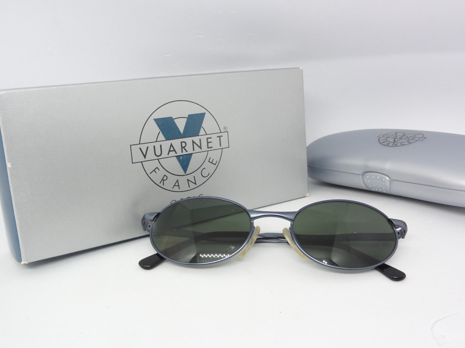 VUARNET 703 3703 GREY VINTAGE SUNGLASSES 90S PX 3000  FRANCE NEW IN BOX