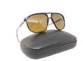 VUARNET 3117 BROWN  117  VINTAGE  80S SUNGLASSES  PX 2000 CABLE HOOK TEMPLE