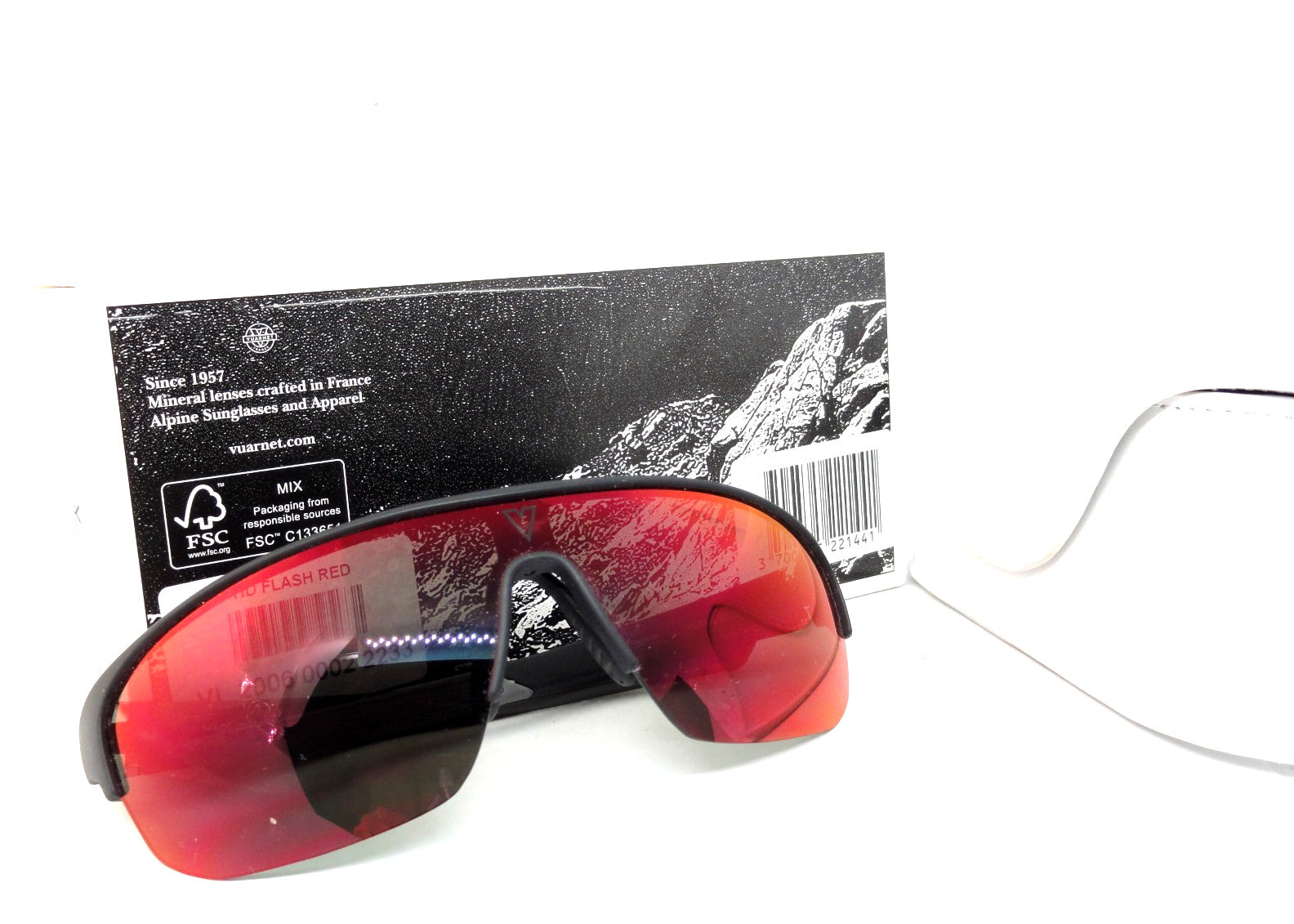 VUARNET SUNGLASSES  VL 2006 0002 2233 HIGH DEFINITION LENS