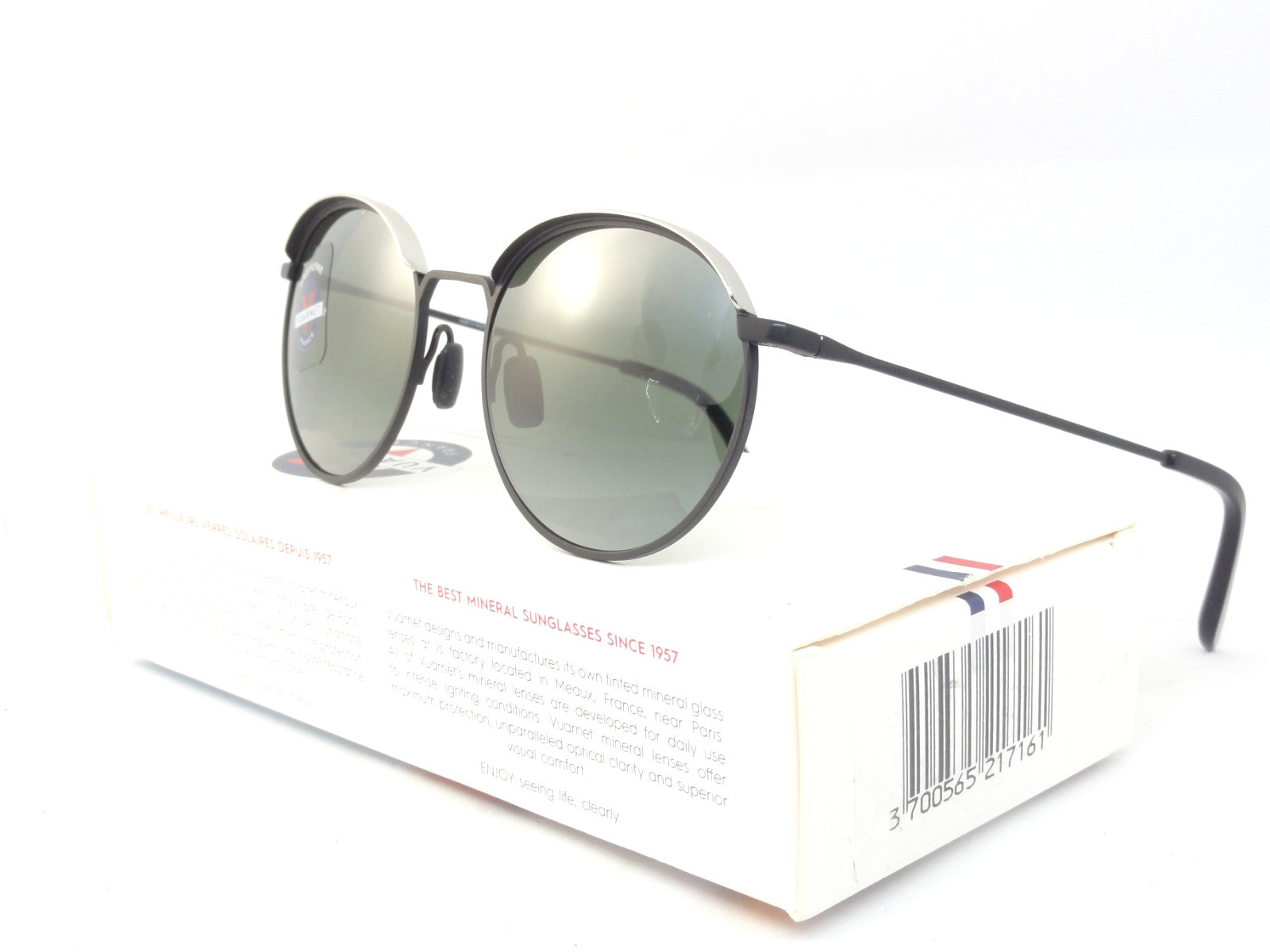 VUARNET SUNGLASSES VL 1814 0002   1136 CAP SMALL GREYLYNX