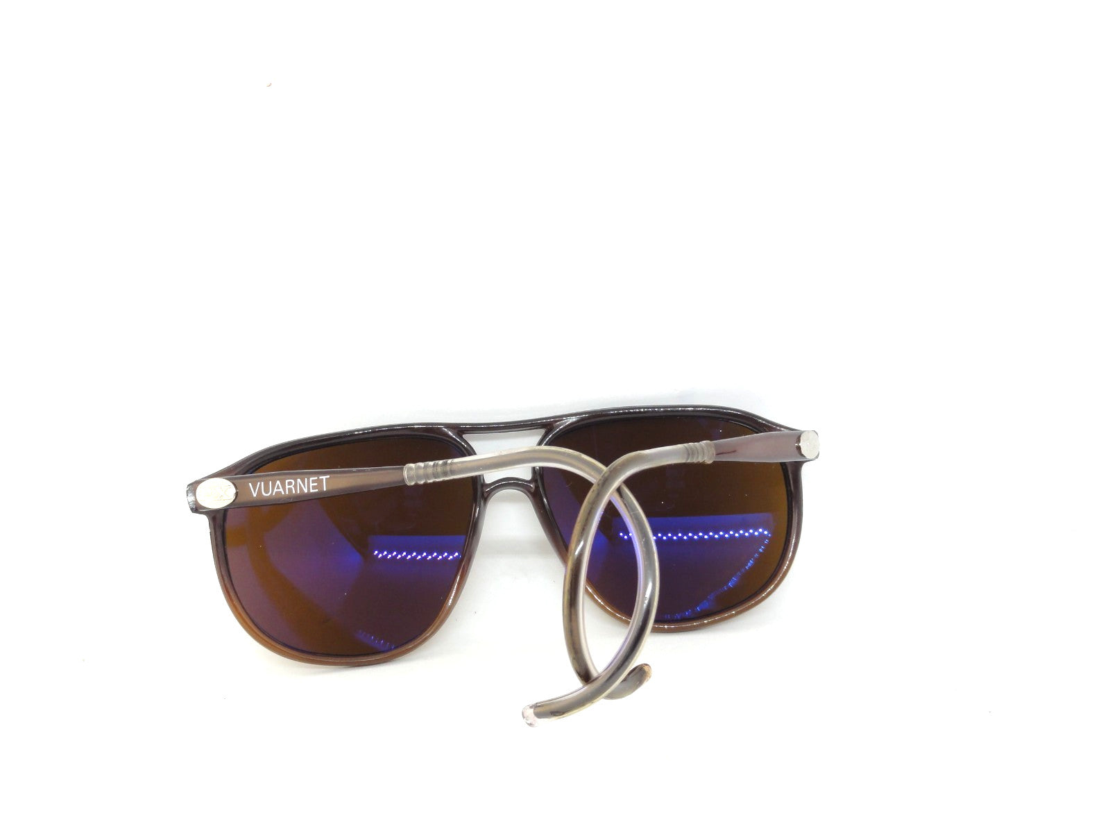VUARNET 3117 BLACK  117  VINTAGE  80S SUNGLASSES  PX 5000 CABLE HOOK TEMPLE