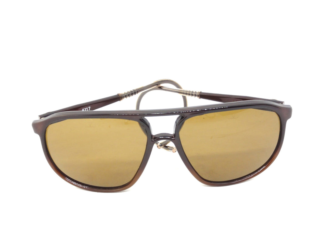 VUARNET 3117 BROWN  117  VINTAGE  80S SUNGLASSES  PX 2000 CABLE HOOK TEMPLE