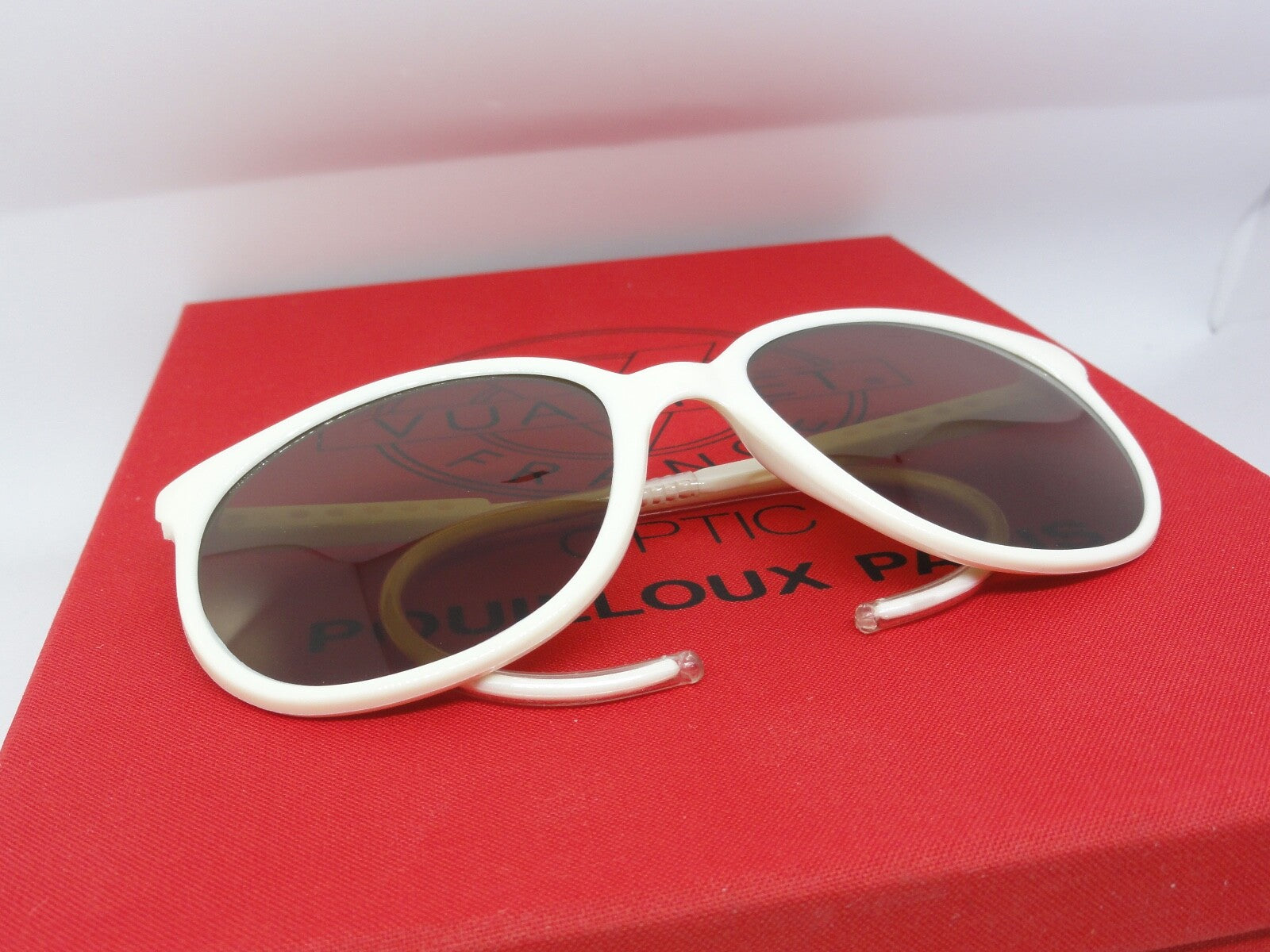 VUARNET 2002 BLA 002 CABLE HOOK CATEYE VINTAGE RED  SUNGLASSES  PX 2000