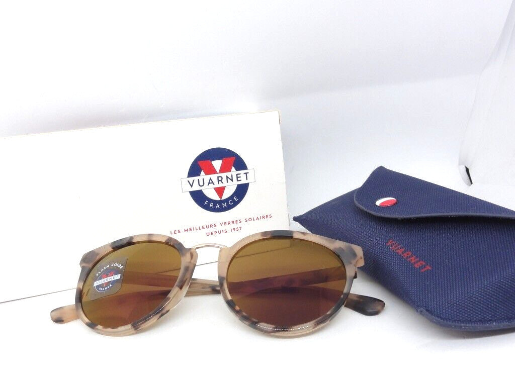 VUARNET SUNGLASSES VL 1626 0003 2130 CABLE CAR  PURE BROWN PURPLE FLASH