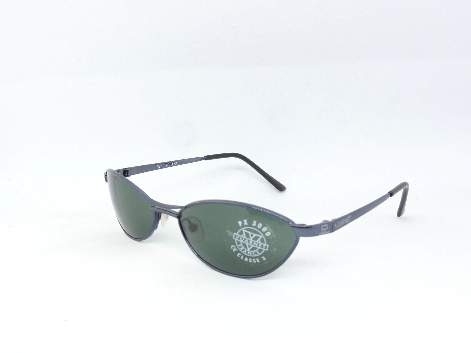 VUARNET 170  GREY VINTAGE SUNGLASSES 90S PX 3000  FRANCE