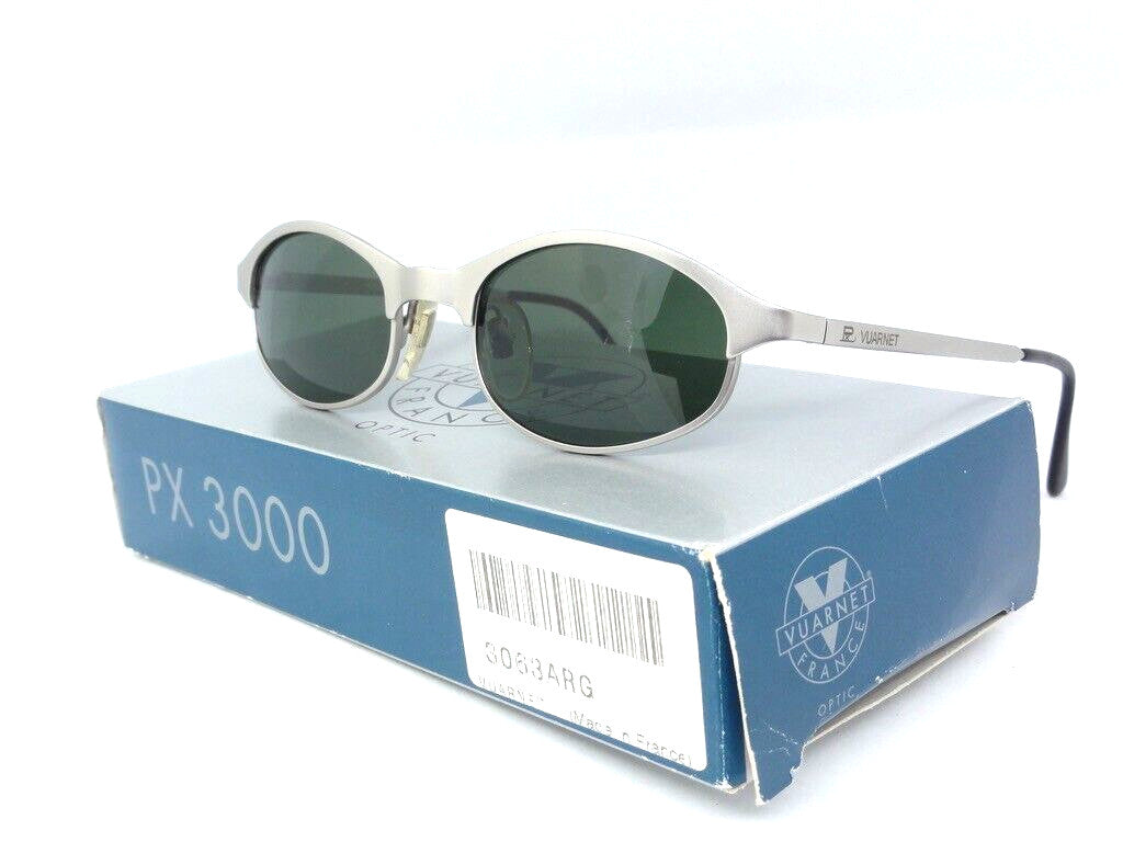 VUARNET SUNGLASSES 063 3063 ARG VINTAGE SMALL SIZE PX 3000 MINERAL LENS
