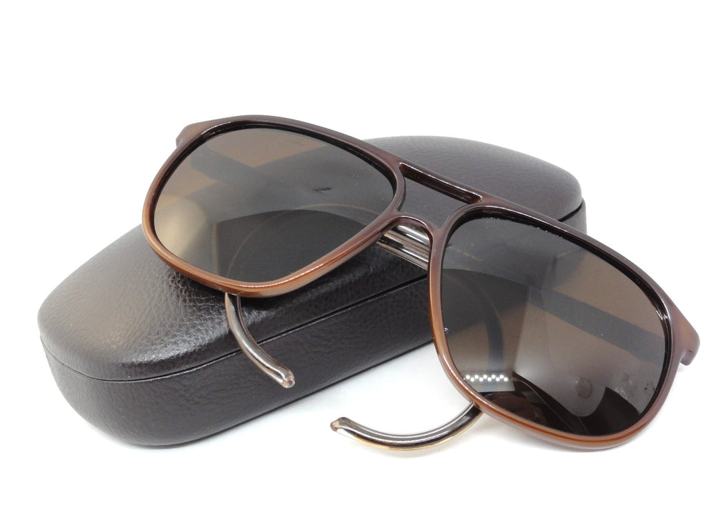 VUARNET 3117 BLACK  117  VINTAGE  80S SUNGLASSES  PX 5000 CABLE HOOK TEMPLE