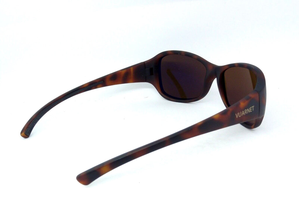 VUARNET SUNGLASSES  2126 ECA 126  PX 2000 MINERAL PURE BROWN GOLD MIRROR FLASH