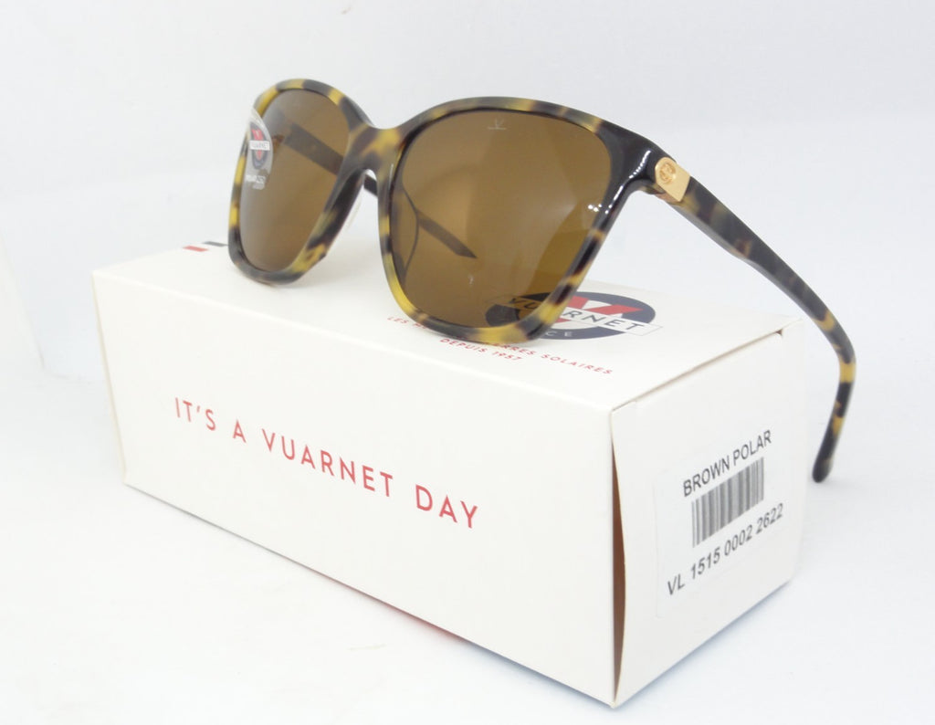 VUARNET SUNGLASSES VL 1606 0002 2622  BROWN  POLAR POLARIZED
