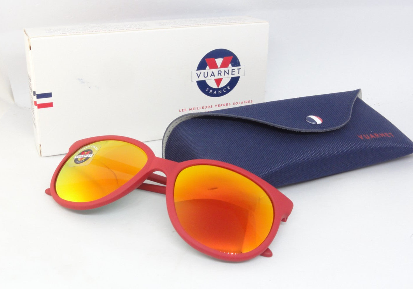 VUARNET 002 LEGEND 02 VL 0002 0015  1130  SUNGLASSES PURE GREY RED FLASH