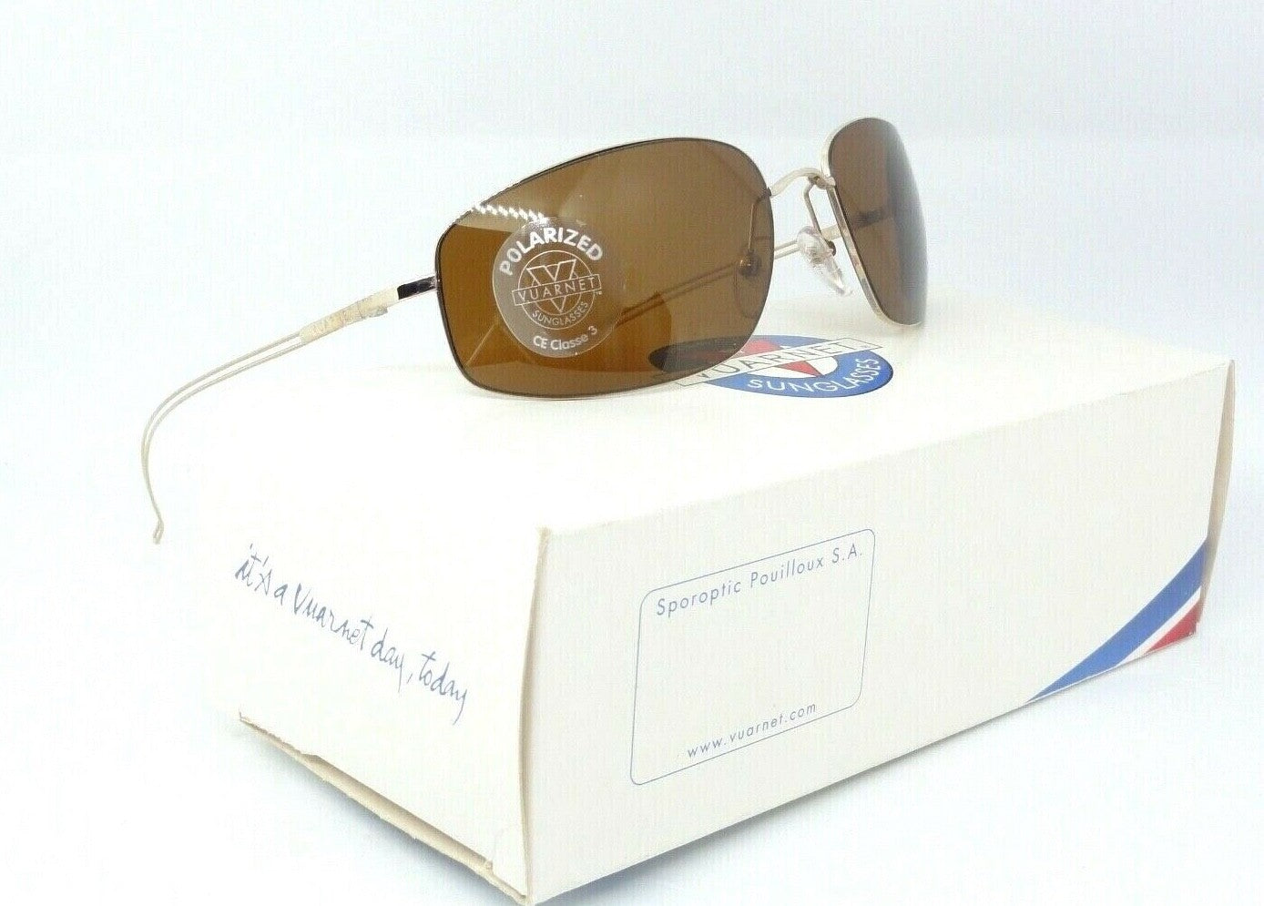 VUARNET  VL 1041 0003 2721 PC 2000 POLARIZED LENSES FRANCE NEW SUNGLASSES