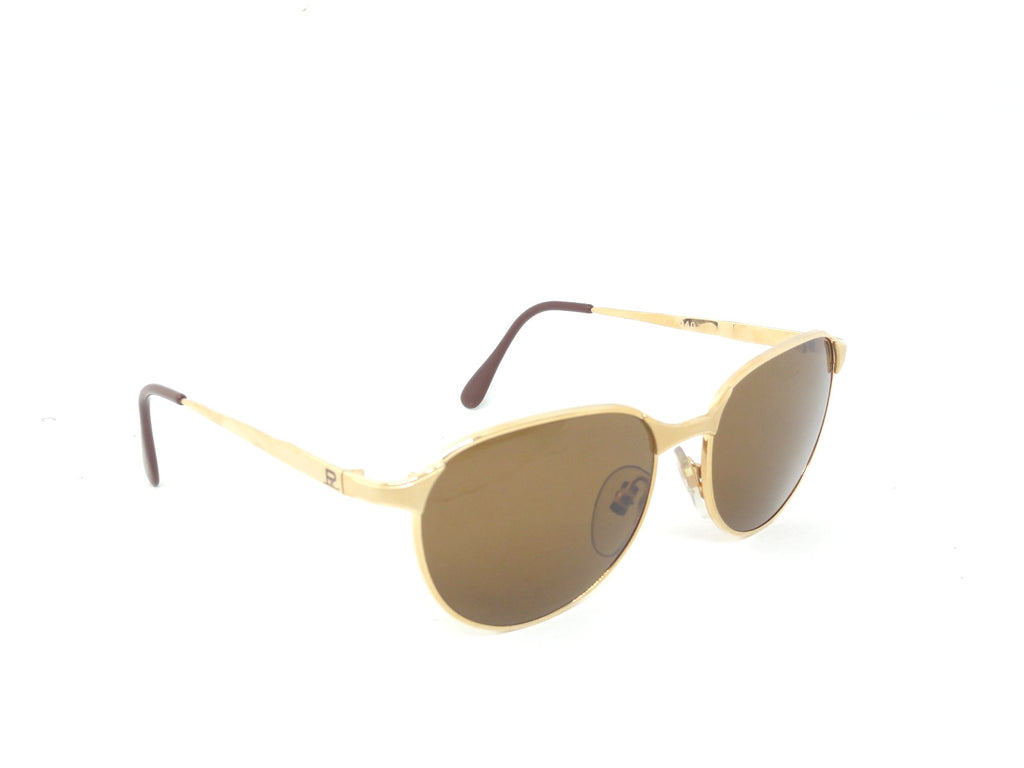 VUARNET 040  GOLD VINTAGE SUNGLASSES 90S PX 2000  FRANCE