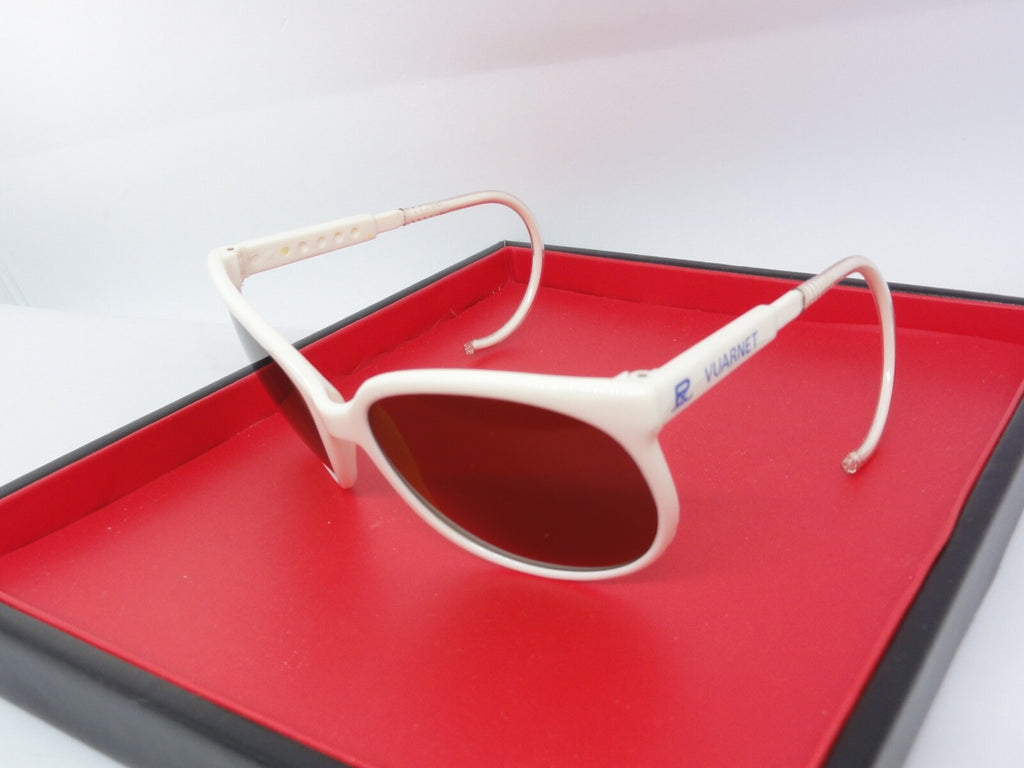 VUARNET 2002 BLA 002 CATEYE VINTAGE CABLE HOOK SUNGLASSES  PX 2000 GLACIER