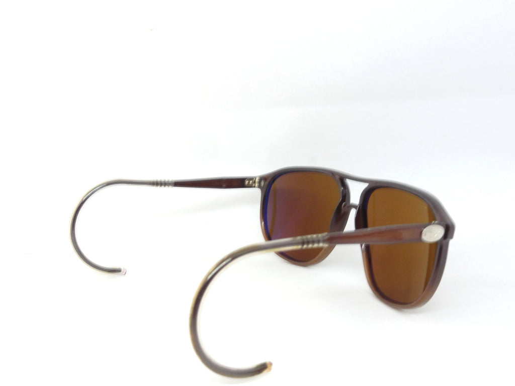 VUARNET 3117 BLACK  117  VINTAGE  80S SUNGLASSES  PX 5000 CABLE HOOK TEMPLE